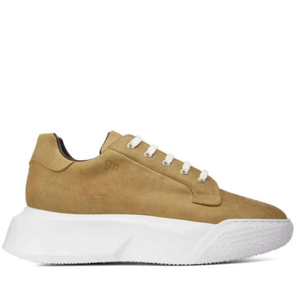 Jenks - Elevator Sneakers in Leather from 2.4 to 4 inches