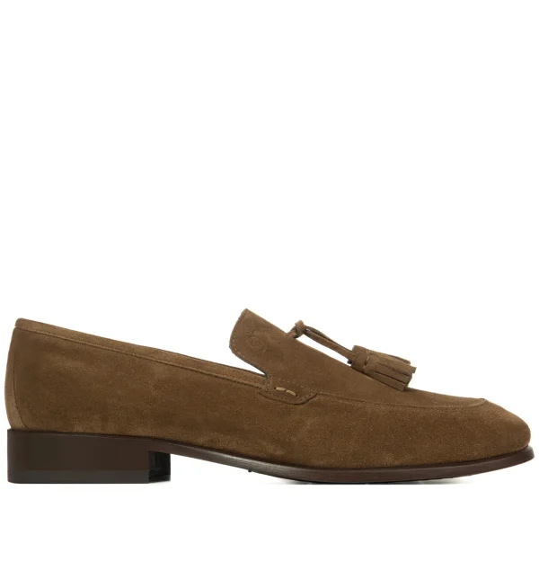 Pueblo - Elevator Loafers in Suede Leather up to 2.6 inches
