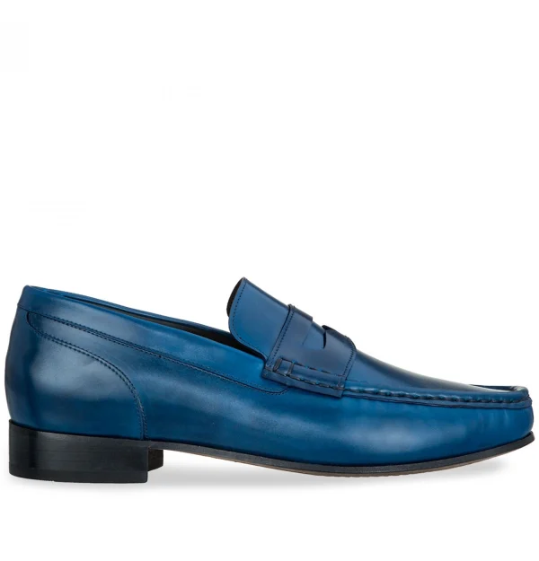 Ithaca - Elevator Loafers in Shell cordovan Leather up to 2.6 inches