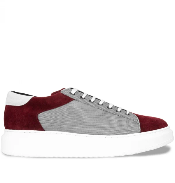 Patmos - Elevator Sneakers in Leather/Fabric from 2.4 to 3.1 inches
