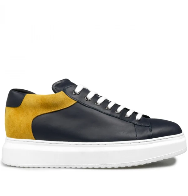 Las Palmas - Elevator Sneakers in Mix of leathers from 2.4 to 3.1 inches