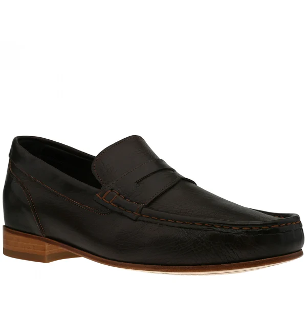 Silver Lake - Elevator Loafers in Full Grain Leather up to 2.6 inches