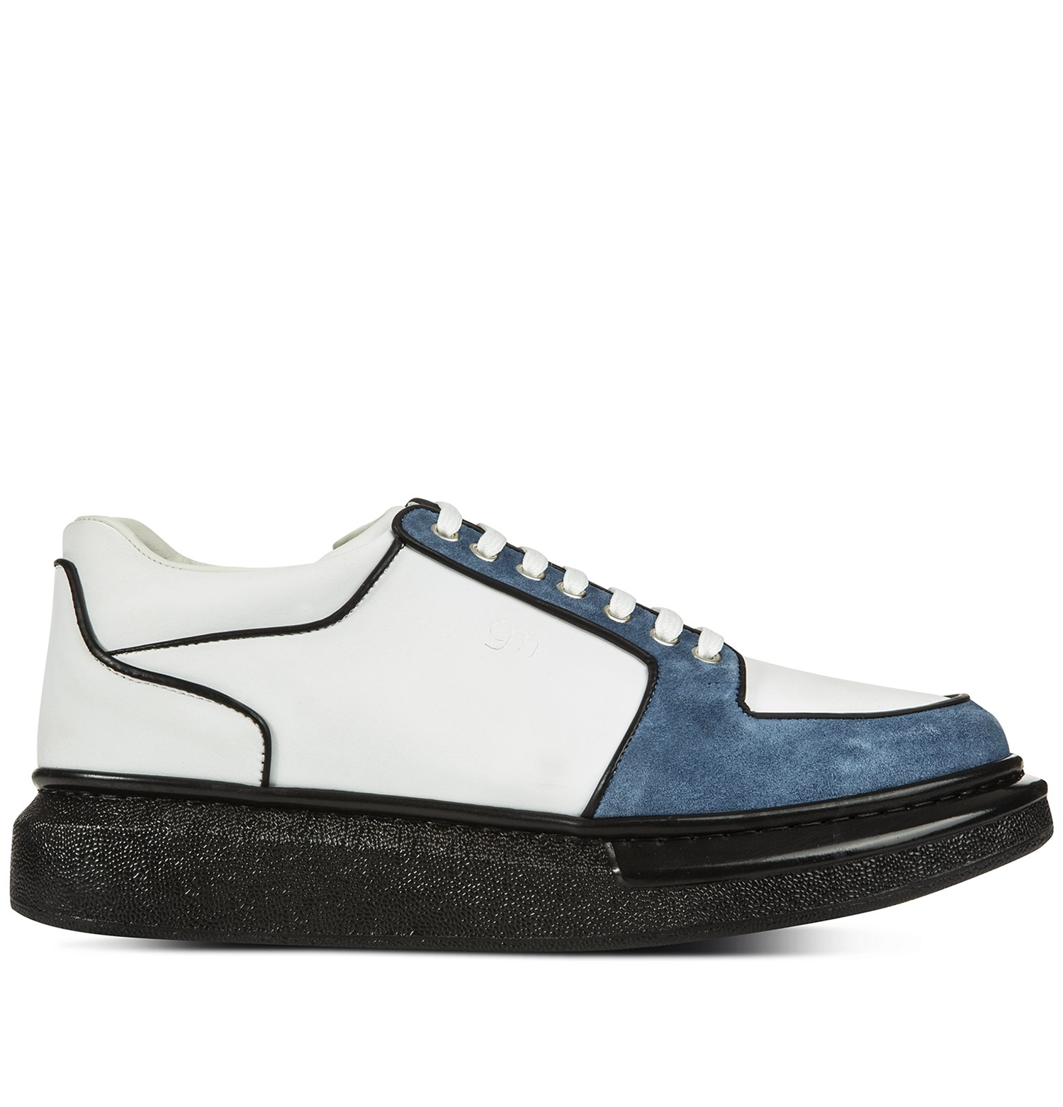 Varallo - Elevator Sneakers in mix of leathers from 2.4 to 3.1 inches