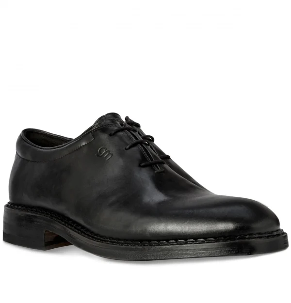Jeddah - Elevator Shoes in Full grain Leather from 2.4 to 3.1 inches