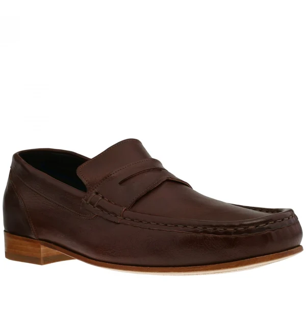 Lebanon - Elevator Loafers in Cordovan Leather up to 6 cm