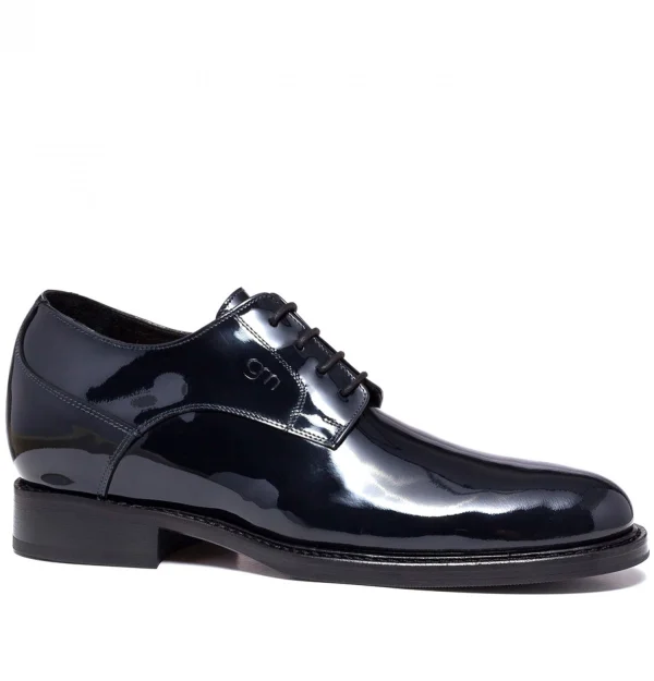 Via della Spiga - Elevator Shoes in Patent Leather from 2.4 to 3.1 inches