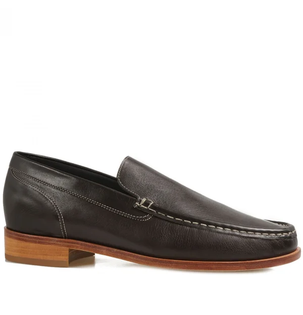 Tangier - Elevator Loafers in Full Grain Leather up to 2.6 inches