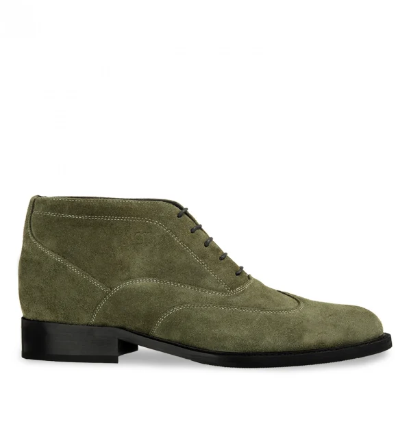 Mayfair - Elevator Boots in Mix of leathers from 2.4 to 3.1 inches
