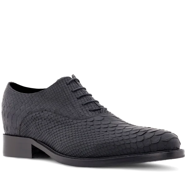 South Africa - Elevator Shoes in Python Leather from 2.4 to 3.1 inches