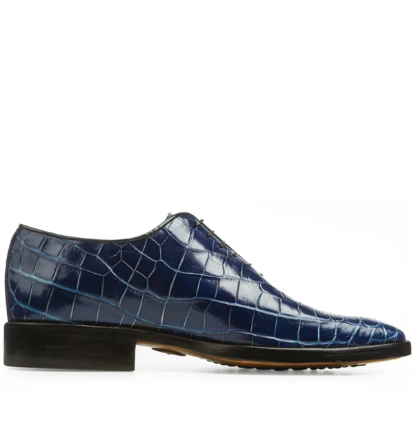 Borghetto - Elevator Shoes in crocodile Leather from 2.4 to 3.1 inches
