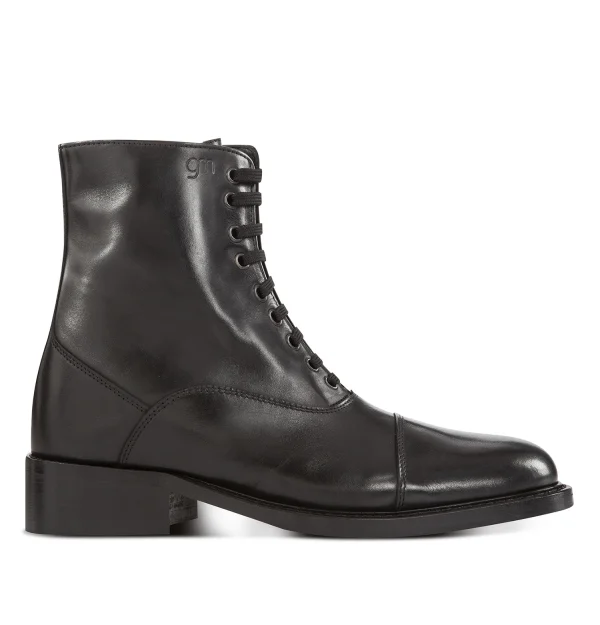 Gallipoli - Elevator Boots in Full Grain Leather from 2.4 to 3.1 inches