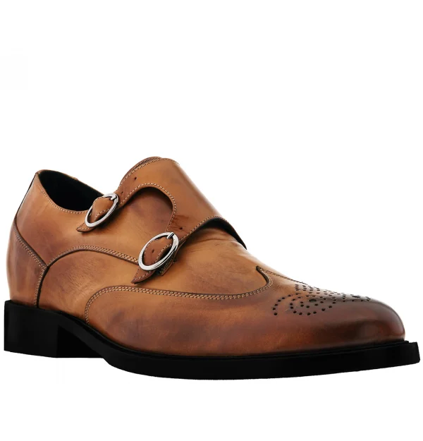 Madison Avenue - Elevator Shoes in Full Grain Leather from 2.4 to 3.1 inches