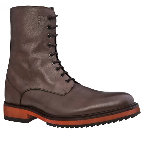 Madrid - Elevator Boots in Full Grain Leather from 2.4 to 4 inches