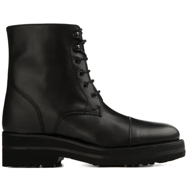 Maiori - Elevator Boots in Full Grain Leather from 2.4 to 4 inches