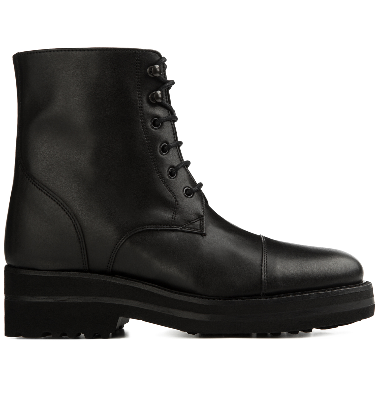 Maiori - Elevator Boots in Full Grain Leather from 2.4 to 4 inches