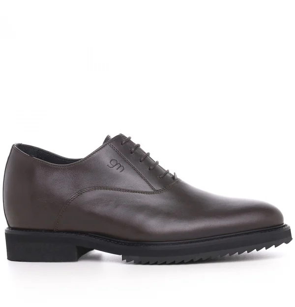 Mantova - Elevator Shoes in Full Grain Leather from 2.4 to 3.1 inches