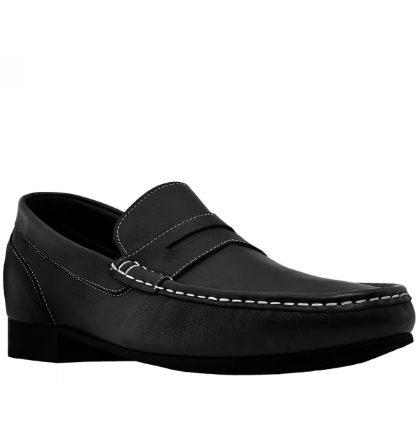 Milwaukee - Elevator Loafers in Suede Leather up to 2.6 inches