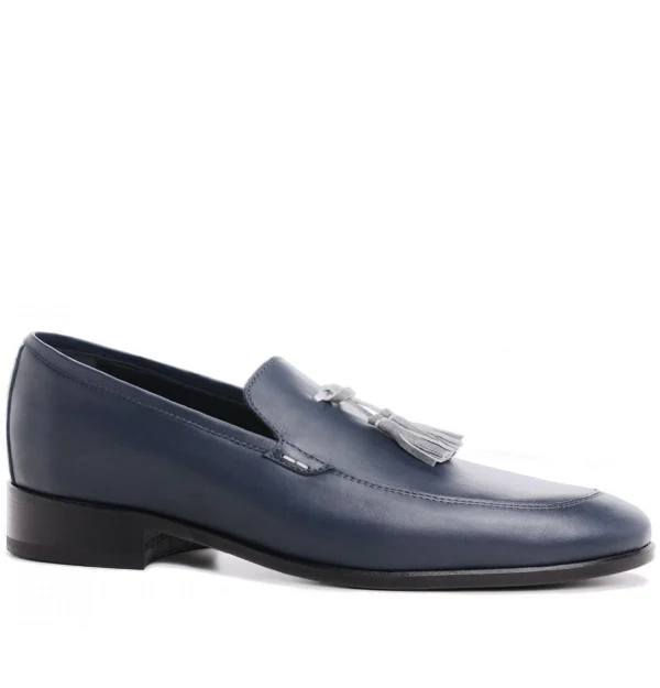 Rue de Grenelle - Elevator Loafers in Full grain Leather up to 2.6 inches