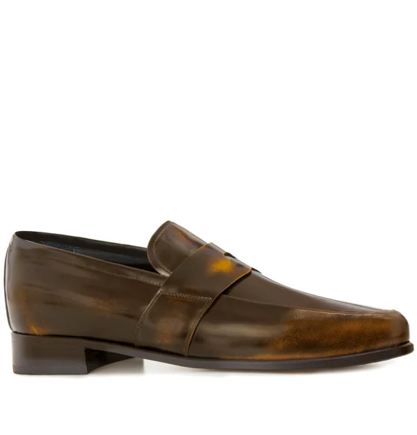 Clichy - Elevator Loafers in Brushed Leather up to 2.6 inches
