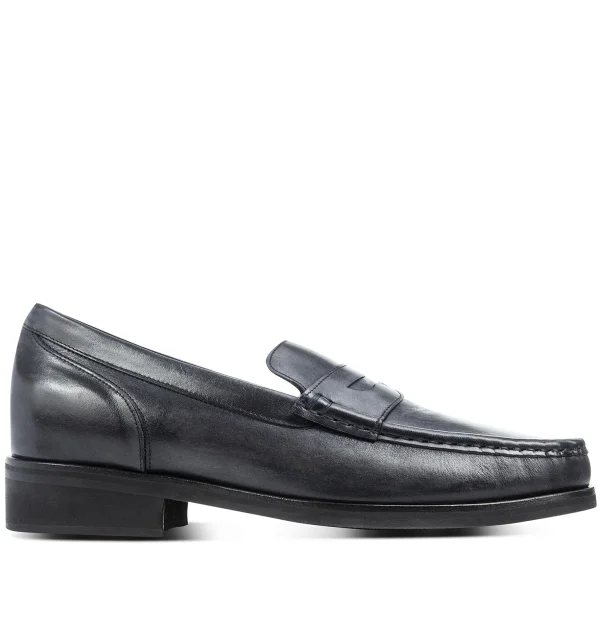 Gosaldo - Elevator Loafers in Hand Buffered Leather up to 2.6 inches