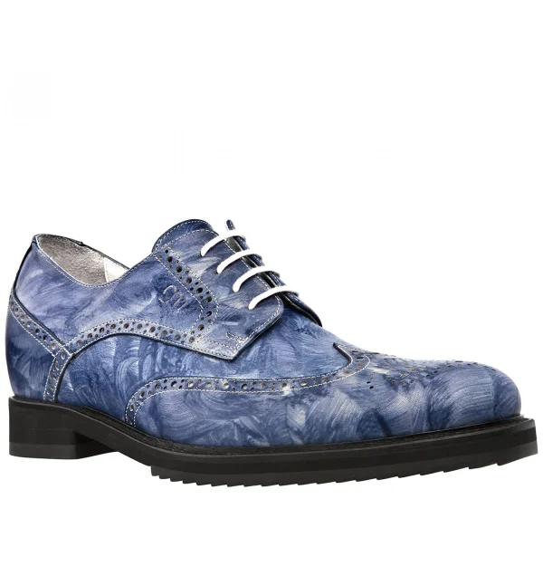 Monet - Elevator Shoes in Full Grain Leather from 2.4 to 3.1 inches