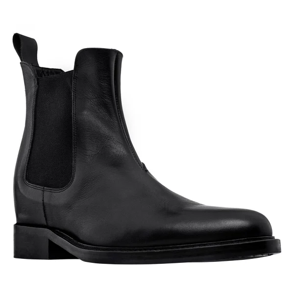 New Orleans - Elevator Boots in Full Grain Leather from 2.4 to 3.1 inches