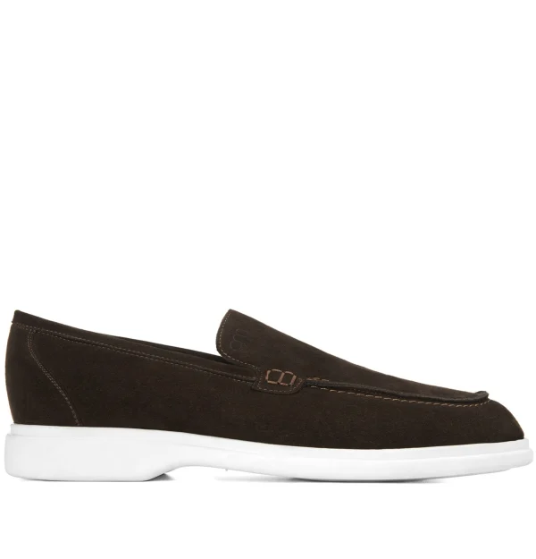 Nizwa - Elevator Loafers in Suede Leather up to 2.75 inches