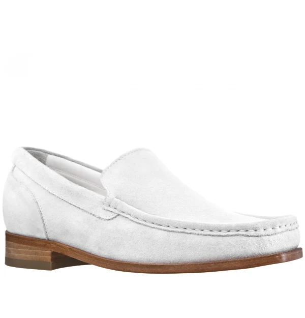 Panamá - Elevator Loafers in Suede Leather up to 2.6 inches