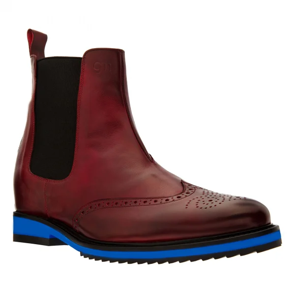 Pelican Hill - Elevator Boots in Full Grain Leather from 2.4 to 3.1 inches