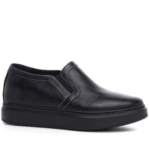 Peninsula - Elevator Slip-Ons in Full grain Leather up to 6 cm