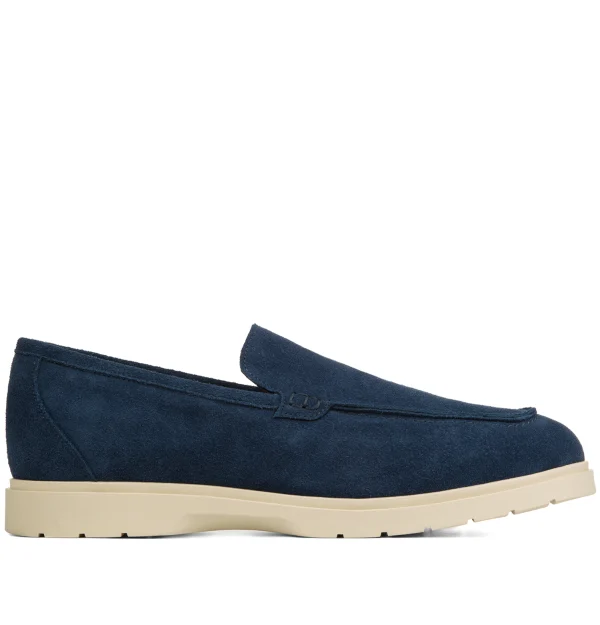 Peschici - Elevator Loafers in Suede Leather up to 2.75 inches