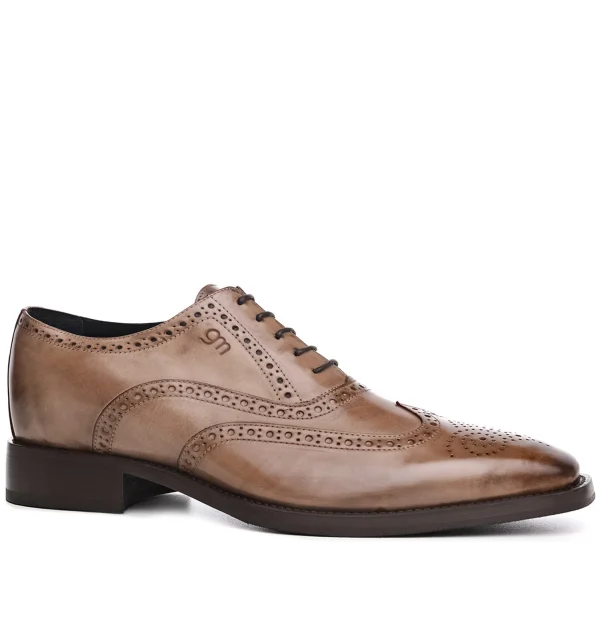 Prato - Elevator Shoes in Full Grain Leather from 2.4 to 3.1 inches