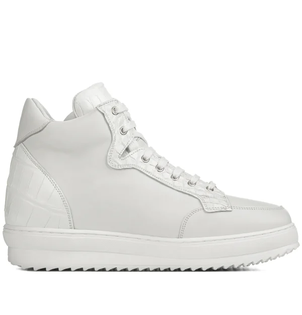 Ravello - Elevator Sneakers in Mix of leathers from 2.4 to 4 inches