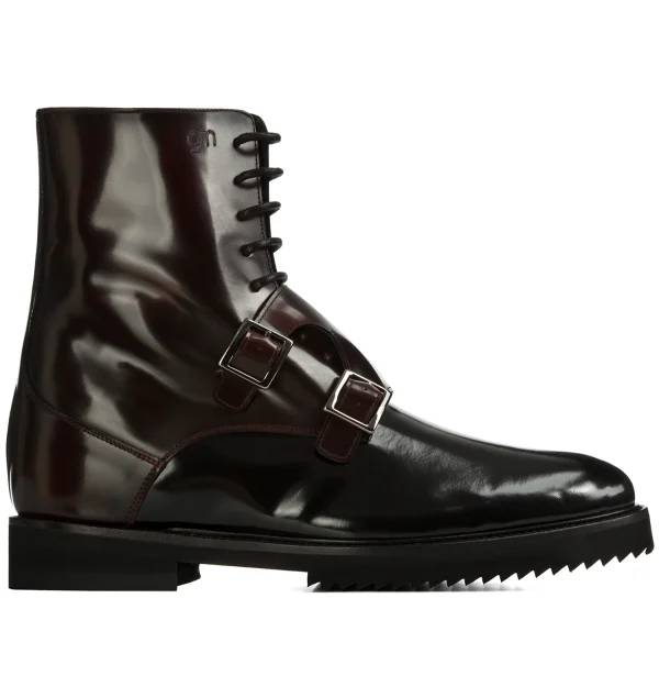 Reggello - Elevator Boots in Brushed Leather from 2.4 to 4 inches