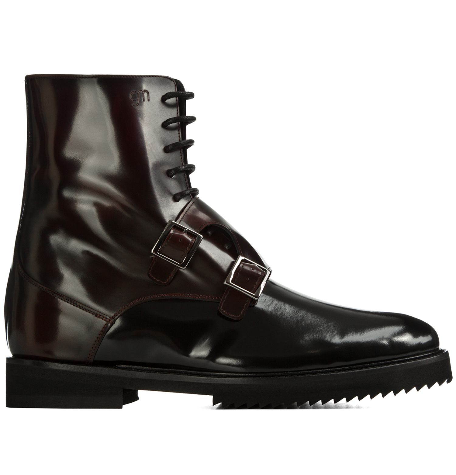 Reggello - Elevator Boots in Brushed Leather from 2.4 to 4 inches