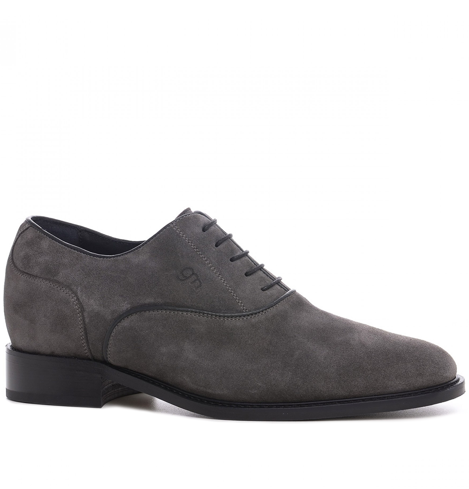 Rieti - Elevator Shoes in Suede Leather from 2.4 to 3.1 inches