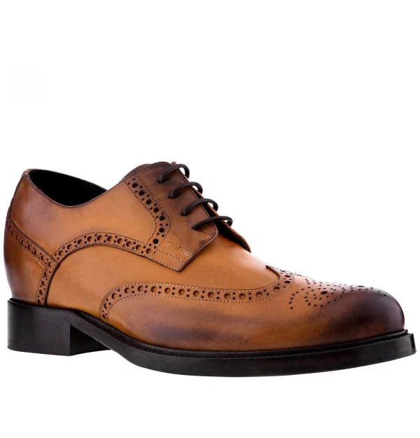 Rodeo Drive - Elevator Shoes in Full Grain Leather from 2.4 to 3.1 inches