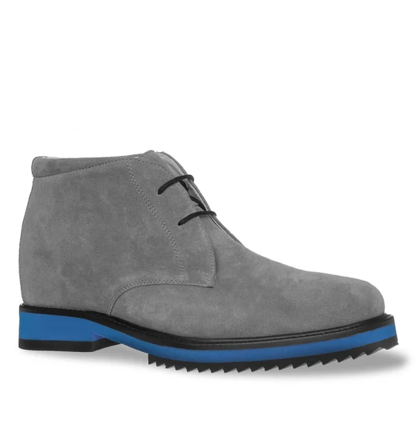San Vicente - Elevator Boots in Suede Leather from 2.4 to 3.1 inches