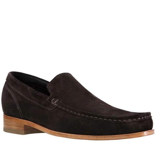 São Paulo - Elevator Loafers in Suede Leather up to 2.6 inches