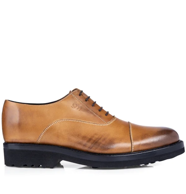 Candela - Elevator Shoes in Full Grain Leather from 2.4 to 3.1 inches