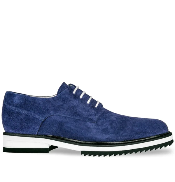 Blouberg - Elevator Dress Shoes in Suede Leather from 2.4 to 3.1 inches