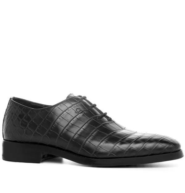 Chennai - Elevator Shoes in Crocodile Leather from 2.4 to 3.1 inches