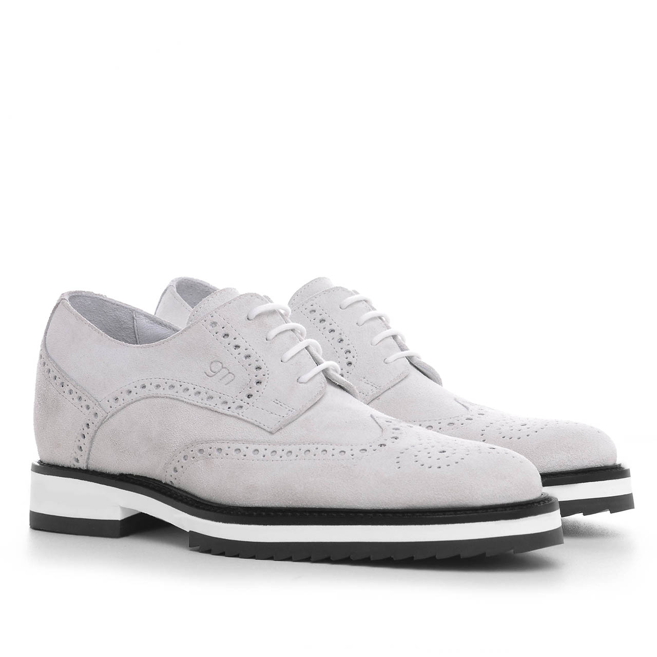 Cuba - Elevator Shoes in Suede Leather from 2.4 to 3.1 inches