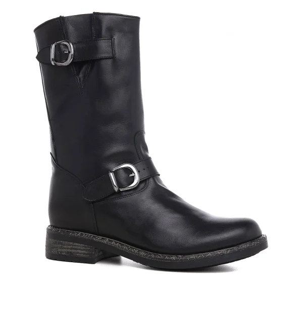Hamburg - Elevator Boots in Full Grain Leather from 2.4 to 3.1 inches