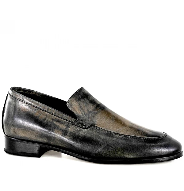 Grosseto - Elevator Loafers in Full Grain Leather up to 2.6 inches