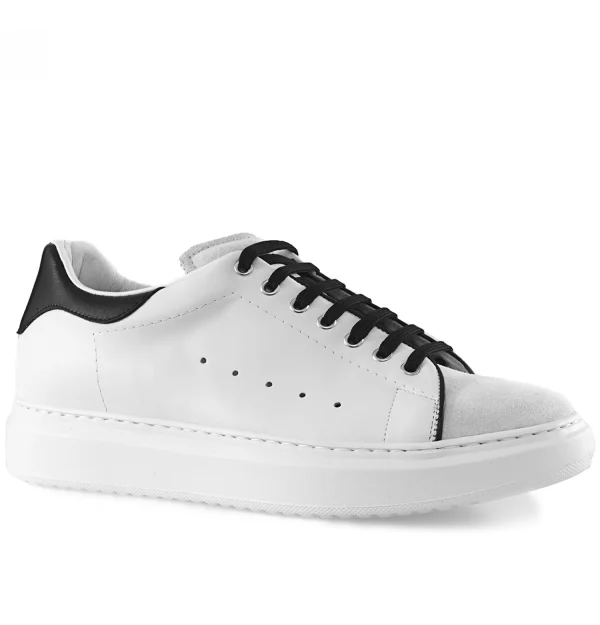 Rotterdam - Elevator Sneakers in mix of leathers from 2.4 to 3.1 inches