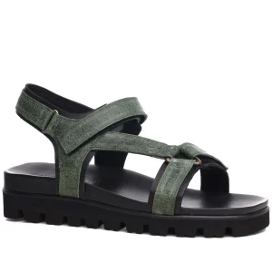 Montego Bay - Elevator Sandals in Full Grain Leather up to 6 cm