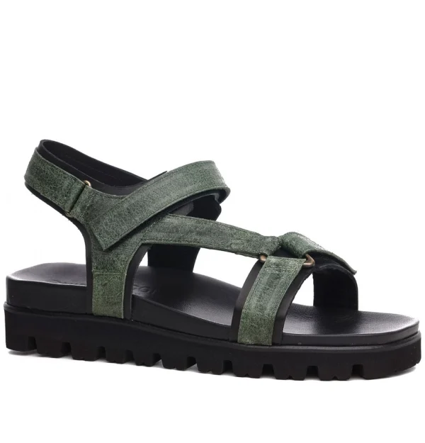 Montego Bay - Elevator Sandals in Full Grain Leather up to 6 cm