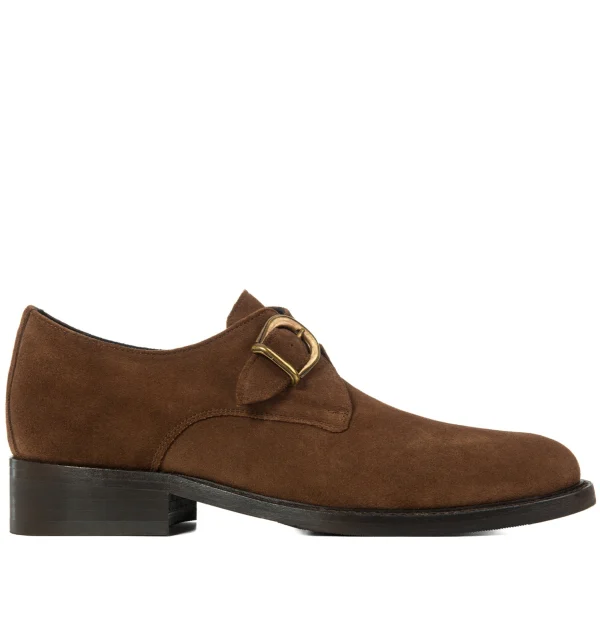 Great Britain - Elevator Shoes in Suede Leather from 2.4 to 3.1 inches