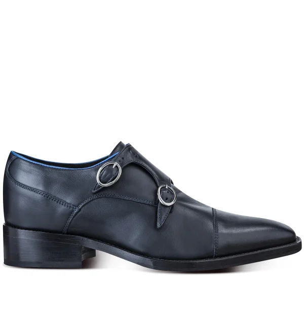 Tirana - Elevator Shoes in Full Grain Leather from 2.4 to 3.1 inches